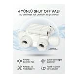 watalina Su Arıtma 4 Yönlü Shut Off Valf RO Sistem Otomatik Akış Kontrol Valfi