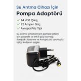 watalina Su Arıtma Cihazı İçin 24V Pompa Adaptörü, 1.2 Amper Güç, Avrupa Priz Tipi