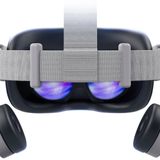WATCENDY Kulaklık Uyumlu Meta Quest 2, Ayarlanabilir Yedek Kulaklık Ses Kulaklıkları Oculus Quest 2 Aksesuarları için (Beyaz Kulaklık)