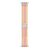 Watch 10 42Mm Krd-91 Hasır Kordon Strap Renkli Kayış