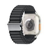 Watch 10 46Mm Krd-123 Naylon Kumaş Hasır Örgülü Kordon