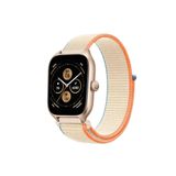 Watch 22mm Hasırlı Cırtcırtlı Kordon - Krem