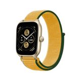 Watch 22mm Hasırlı Cırtcırtlı Kordon - Sarı