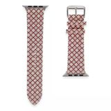 Watch 42Mm Karo Motif Kordon - Pembe