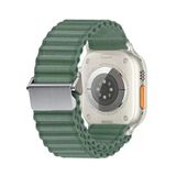Watch 44Mm Uyumlu -123 Naylon Kumaş Hasır Örgülü Kordon