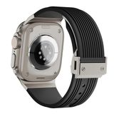 Watch 44Mm Uyumlu Krd-113 Spor Gorunumlu Silikon Kordon