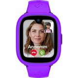Watch 5 Plus Çocuk Akıllı Saat - Görüntülü Arama, Gps, Sos, Sağlık Takibi, Güvenli Alan Mor