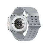 Watch 7 Ultra Kr417 Rug Silikon Kordon - Gri