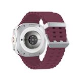 Watch 7 Ultra Kr417 Rug Silikon Kordon - Mor
