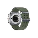 Watch 7 Ultra Kr417 Rug Silikon Kordon (saat Değildir) - Koyu Yeşil