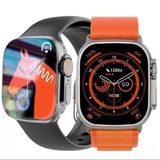 Watch 8 Hw8 Ultra Çift Kordon 49 M Siri Nfc Bluetooth Arama Ios Android Uyumlu Akıllı Saat