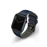 Watch Linus Serisi 49Mm - 46Mm -45Mm- 44Mm Ultra 2/1 Seri 10/9/8/7/Se2/Se/6/5/4 Kordon Kayış Uyumlu Blue