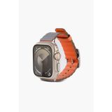 Watch Of Royal Apple Hakiki Deri Saat Kordonu Gri watch ultra 9 8 7 6 SE 5 49mm 45 mm 44 mm 42 mm