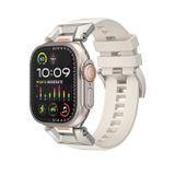 Watch Of Royal Apple Saat Kordonu Bej Ultra 2 49mm bant 42mm 44mm 45mm Correa bilezik için IWatch serisi 9 8 7 6 5 4 Se 3 2