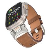 Watch Of Royal Apple Saat Kordonu Dark KAHVERENGİ Crazy Horse Ultra 2 49mm bant 42mm 44mm 45mm Mecha bilezik için IWatch serisi 9 8 7 6 5 4 Se 3 2