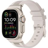 Watch Of Royal Apple Saat Kordonu Duke BEYAZ Ultra 2 49mm bant 42mm 44mm 45mm Mecha bilezik için IWatch serisi 9 8 7 6 5 4 Se 3 2