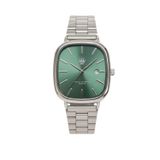 Watch Of Royal Classic Time Silver Green Kol Saati