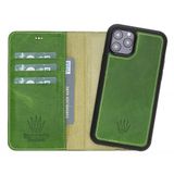 Watch Of Royal MAGIC WALLET IPHONE 11 PRO YEŞİL CUZDAN + KILIF