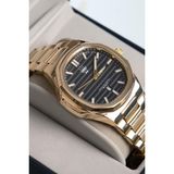 Watch of Royal Novatick Gold Siyah Kol Saati