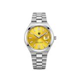 Watch Of Royal Ocean Silver Yellow Kol Saati