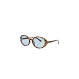 Watch Of Royal Royal Eyewear RE1027 Leopar Mavi Güneş Gözlüğü