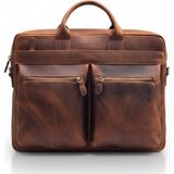 Watch Of Royal Verity Crazy Taba Laptop Ve Evrak Organizer Hakiki Deri Çanta