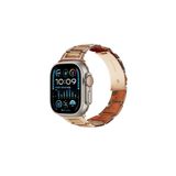 Watch Taşlı Metal Saat Kordonu 38 40 41mm Uyumlu Paslanmaz Çelik Altın Gold