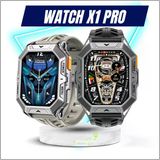 Watch X1 Pro Akıllı Saat 100 Gün Pil Ömrü 10Atmsu Geçirmez Darbeye Dayanıklı