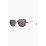 WATCHOFROYAL Royal Eyewear EX657 Koyu Kahverengi Kadın Güneş Gözlüğü