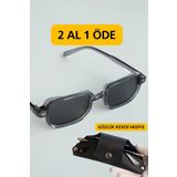 WATCHOFROYAL Royal Eyewear Re1022 Parlak Gri Güneş Gözlüğü