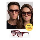WATCHOFROYAL Royal Eyewear RE1054 Kırmızı Güneş Gözlüğü