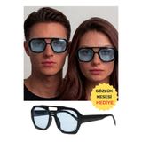 WATCHOFROYAL Royal Eyewear Re2707 Siyah Mavi Güneş Gözlüğü