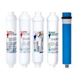 Water AEG Su Arıtma Filtresi + Membran Tam Set (Beyaz)