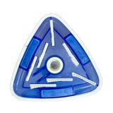Water Fun 1,5 inç Vacuum Cleaner Head Lux Üçgen Liner Vakumlu Havuz Süpürgesi