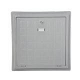 Water Fun Housing Cover Cam Takviyeli Polyester Gri 65x65 cm İç 90x90 cm Dış Makine Dairesi Kapağı