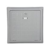 Water Fun Housing Cover Cam Takviyeli Polyester Gri 94x94 cm İç 112x112 cm Dış Makine Dairesi Kapağı