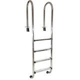 Water Fun Swimming Pool Ladders 2 Basamak Muro U 304 Paslanmaz Havuz Merdiveni