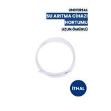 water global Ithal Su Arıtma Hortumu 2 Metre | 1/4 Inç Beyaz Hortum • Dayanıklı ve Esnek Yapı (Üreticiden)