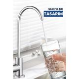 Water Global Kuğu Su Arıtma Musluğu | Paslanmaz Gövde • Kolay Montaj • Tüm Sistemlerle Uyumlu (Üreticiden)
