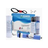 Water Ihlas Aura Cebilon Compact Uyumlu Açık Kasa Su Arıtma 5'li Lüx 10" Filtre Seti 80GPD Lg Me