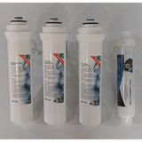 Water Ihlas Aura Cebilon Unique Dijital Su Arıtma Cihazı Uyumlu 4Lü Tak Çevir Filtre Seti - Beyaz