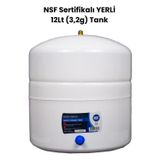 water jobs Su Arıtma Cihazı YERLİ NSF Sertifikalı 12 Lt (3,2g) Tank