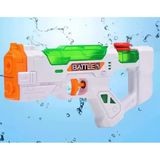 Water Warfare 25 Cm İki Atış Modlu Su Tabancası Yeşil - Beyaz