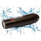 Water Wolf Waterwolf 2.0 Balıkçılık Için Wifi Sualtı Aksiyon Kamerası - 1080P Hd Sualtı Kamera 120 Derece Geniş Açı 100 M Su Geçirmez Kamera, Aksesuar Kiti ile - Siyah