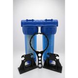 Watergold Daire Bina Girişi 10" Inç Ikili (Yıkanabilir/iplik) Yıkanabilir ve Pislik Tutucu Iplik Filtresi