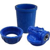 Watergold Daire Sayaç Girişi Su Arıtma Filtre Kabı Boş Housing 5" - --