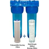 Watergold Silifoz Kireç Kırıcılı Yıkanabilir Tortu Ve Kireç Önleyici Filtre