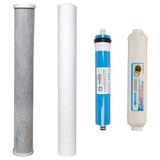 WaterGold Su Arıtma 20 inç B. Aktif Karbon, 1Micron Tortu V Membran +Filtre