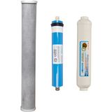 WaterGold Su Arıtma 20 inç B. Aktif Karbon + Membran + Tatlandırıcı Filtre