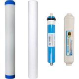 WaterGold Su Arıtma 20 inç G. Aktif Karbon, 1Micron Tortu V Membran Filtre